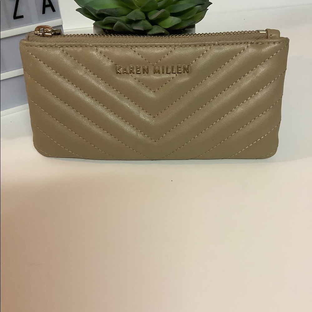 Beige wallet